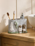 Grey Hamish Highland Cow Spa Toothbrush Tidy