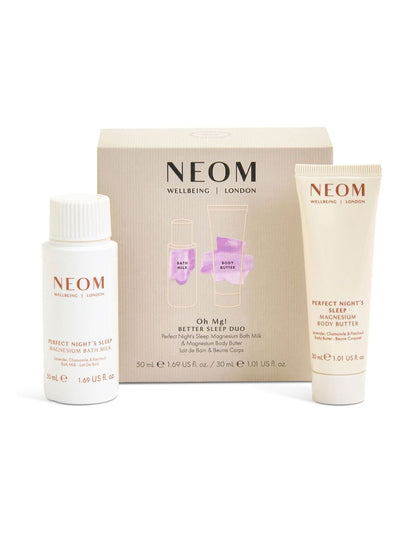 Next NEOM Oh Mg! Better Sleep Duo Bath and Body Gift Set 50ml & 30ml- Buy online at McGrocer