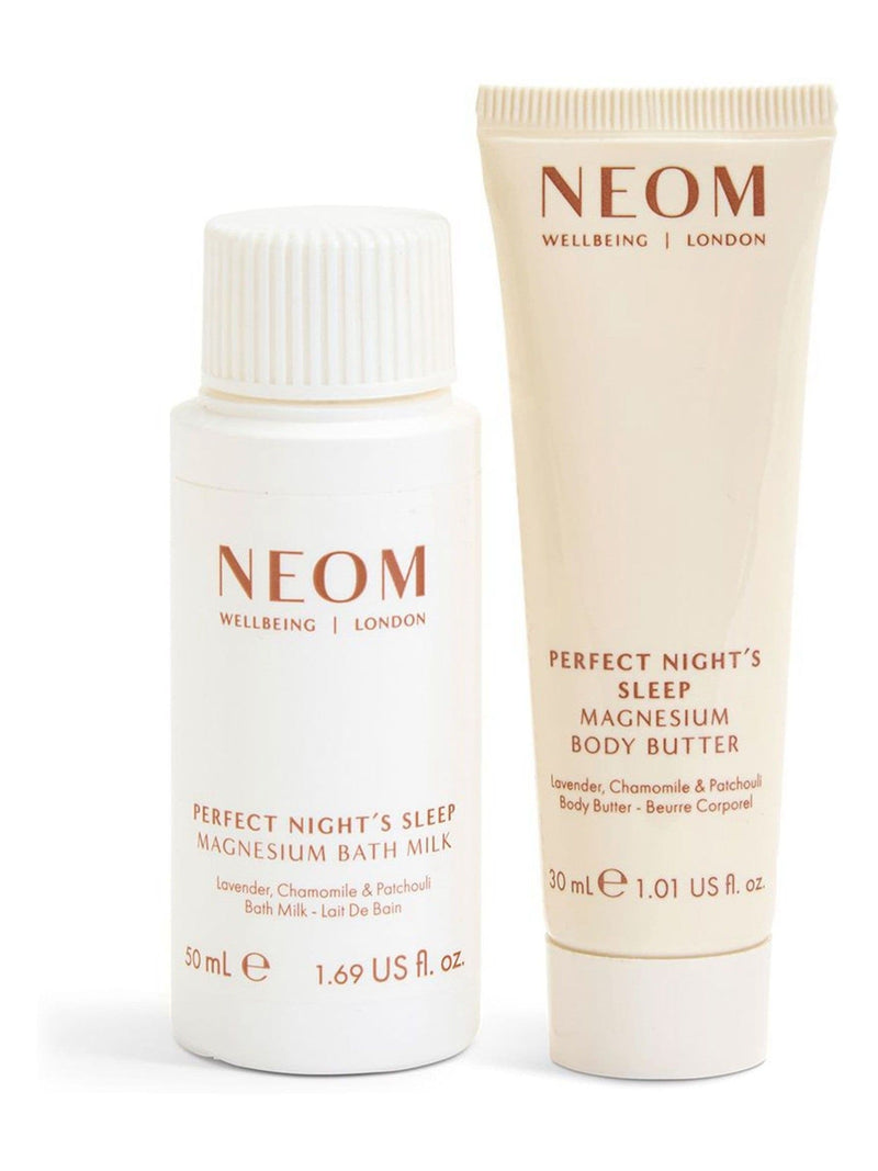 NEOM Oh Mg! Better Sleep Duo bath and body gift set 50ml & 30ml, imported from the UK