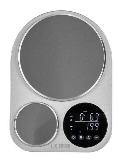 Luxe Grå 5KG Presisjons Elektronisk Vekt