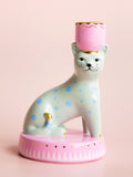 Yvonne Ellen green animal candlestick holders (British brand)