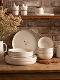Woodbury Lane Natural Animal Dinner Set 12 Piece