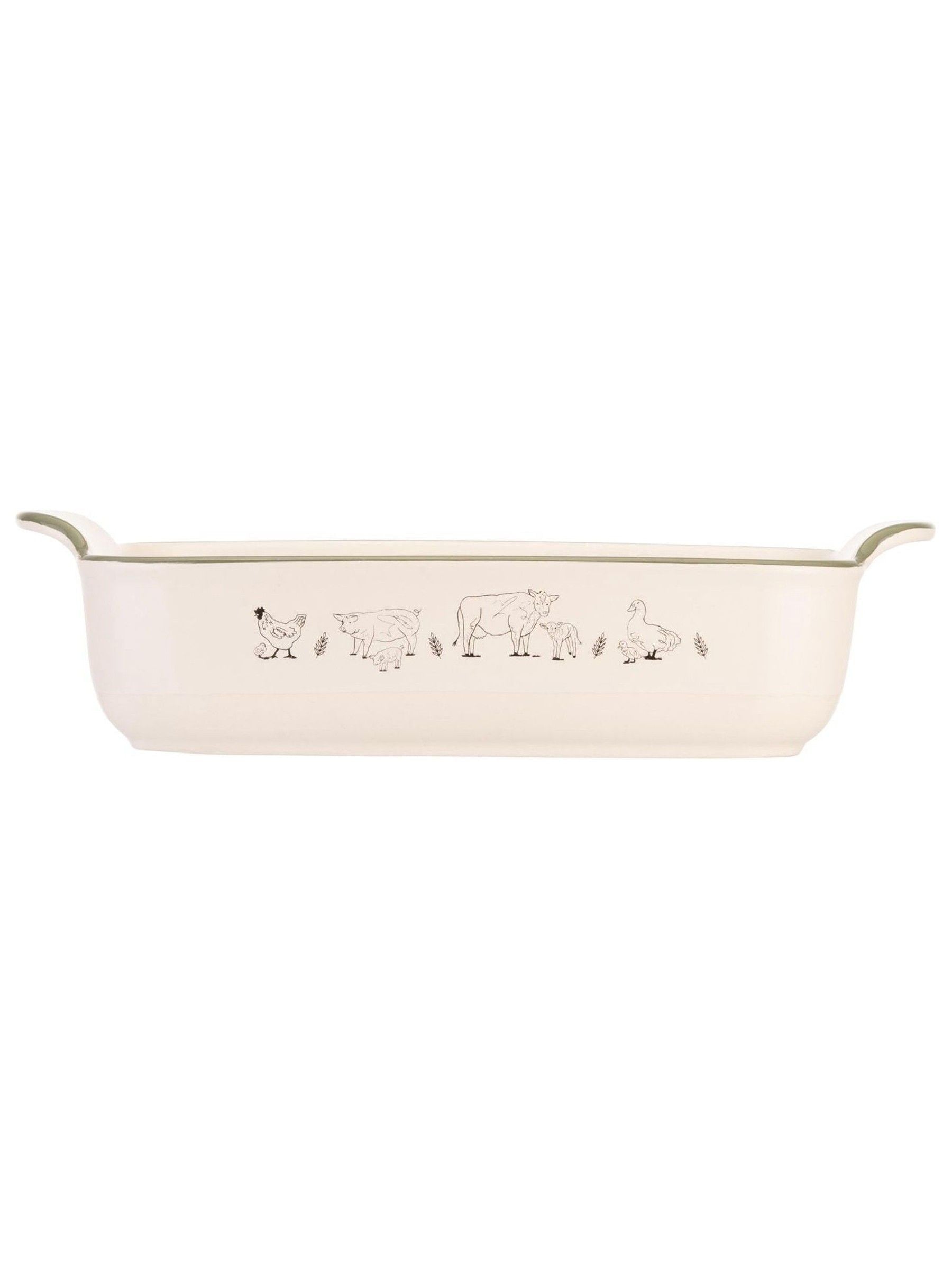 Woodbury Lane natural roasting dishes set of 2 (British brand)