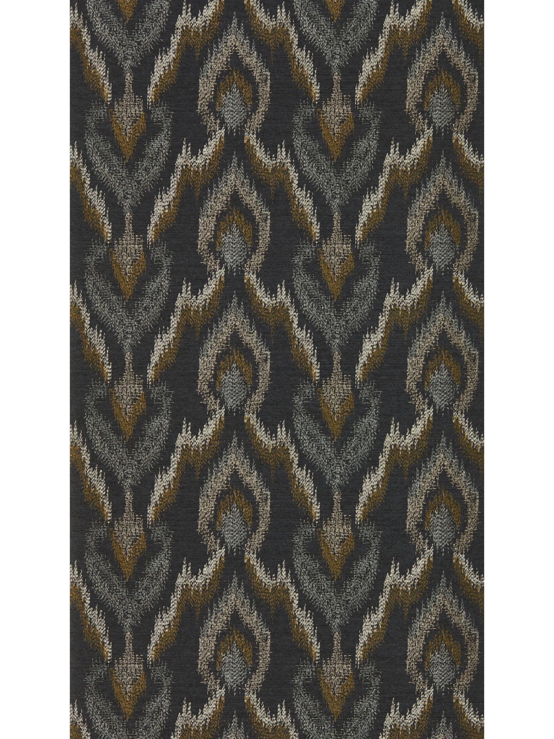 Clarke & Clarke Noir Lusso Velluto wallpaper sample, UK version