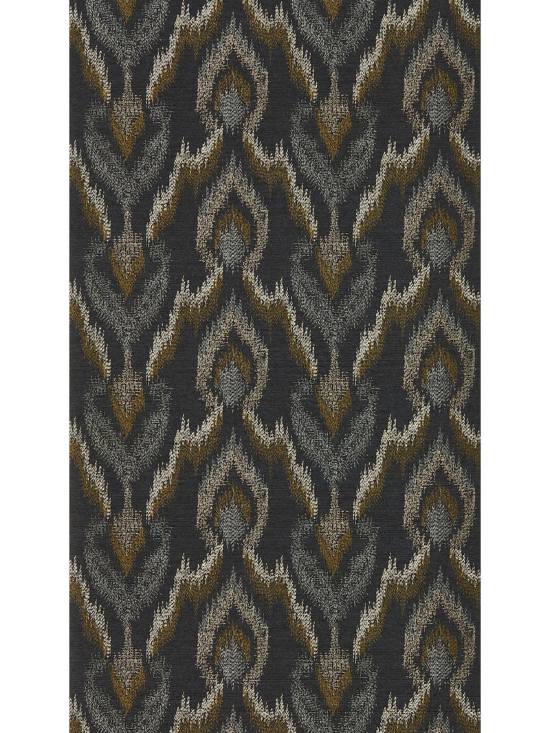 Clarke & Clarke Noir Lusso Velluto wallpaper sample, UK version