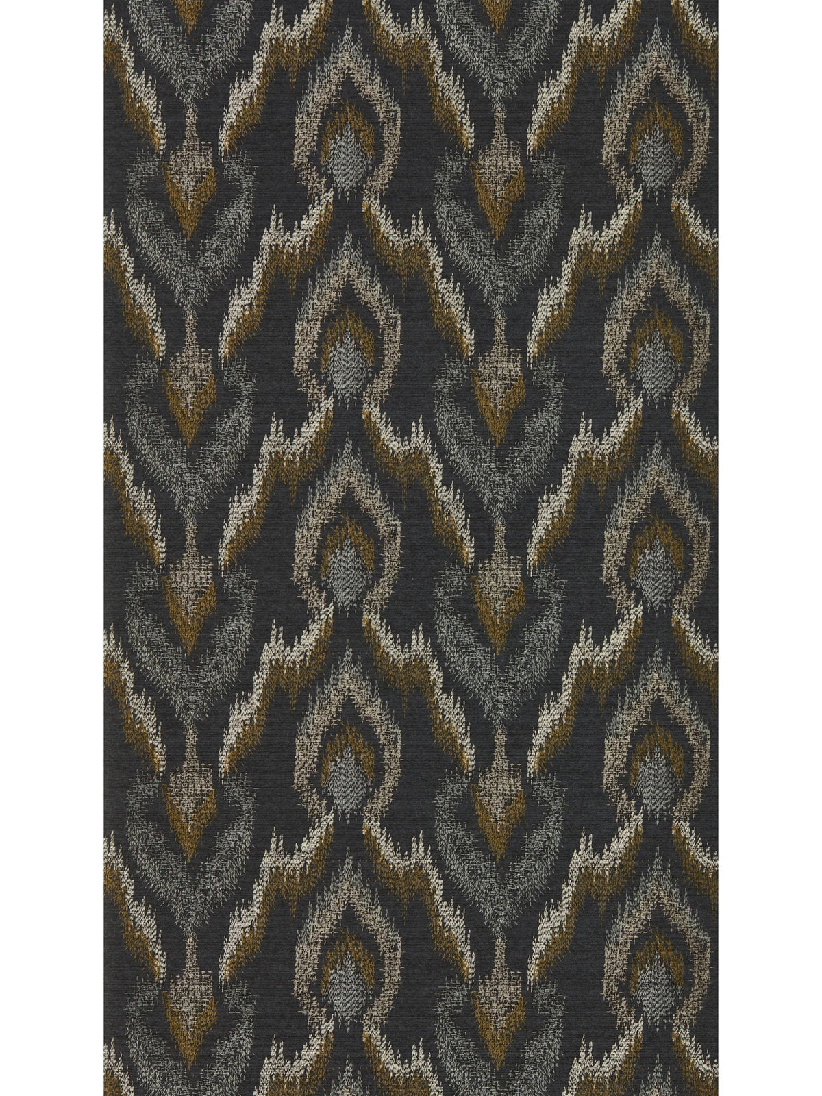 Clarke & Clarke Noir Lusso Velluto wallpaper sample, UK version