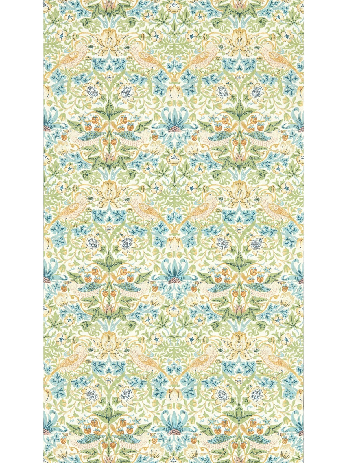 Clarke & Clarke Strawberry Thief wallpaper sample, imported from the UK