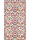 Clarke & Clarke Slate Blush William Morris Strawberry Thief Wallpaper Sample