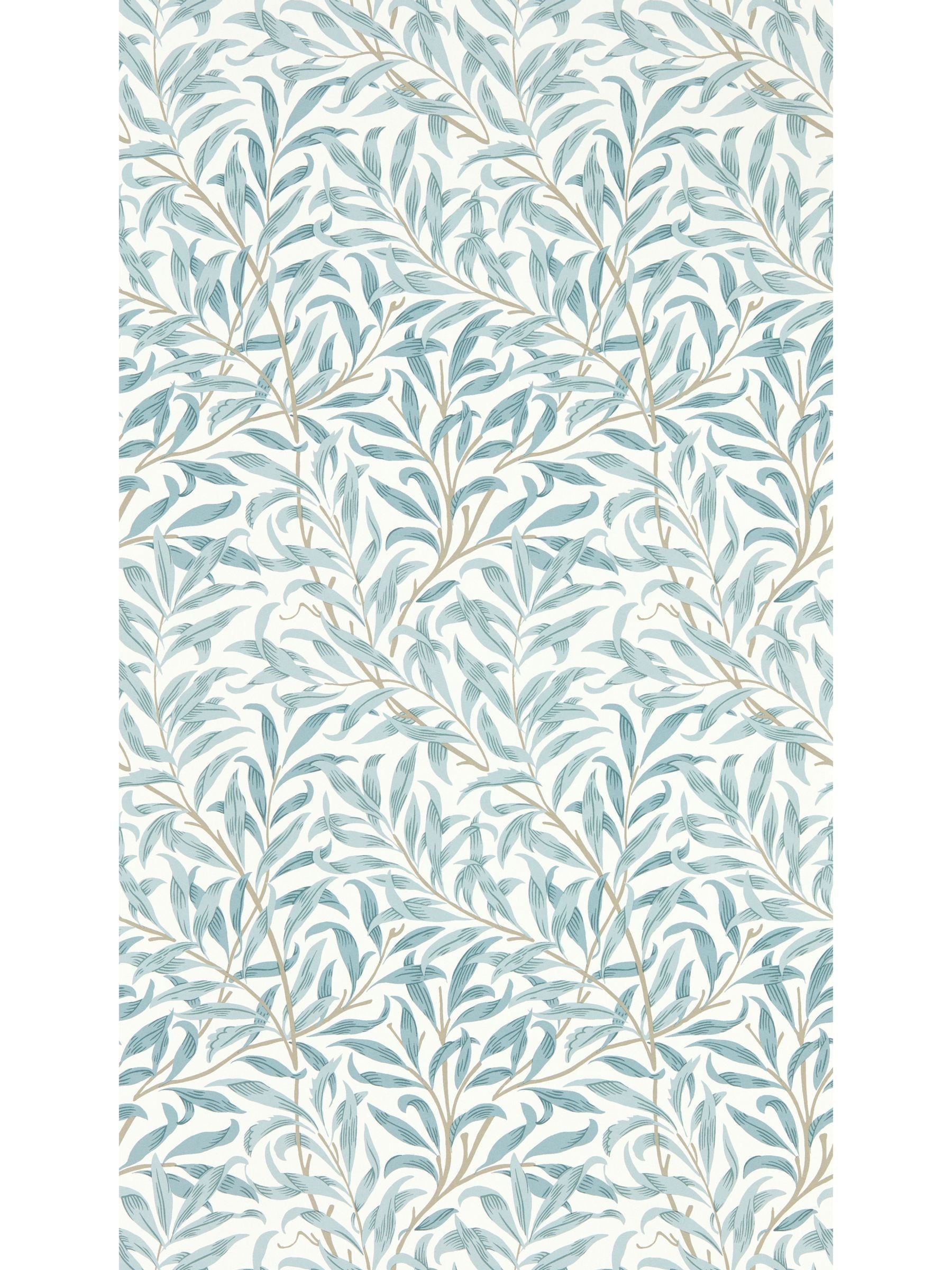 Clarke & Clarke William Morris Willow Boughs wallpaper sample (British brand)