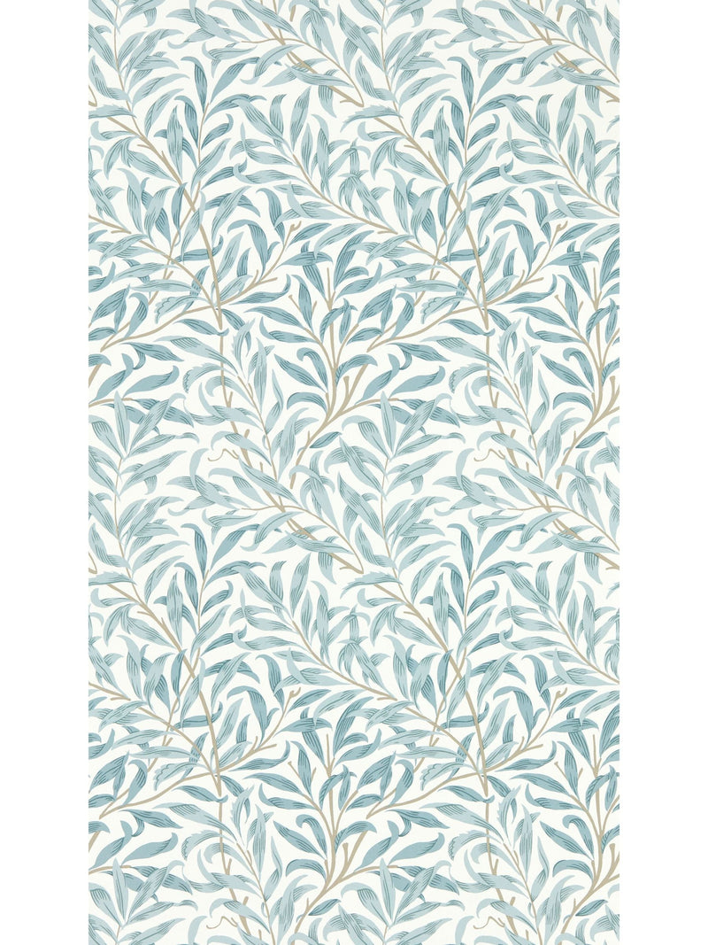 Clarke & Clarke William Morris Willow Boughs wallpaper sample (British brand)
