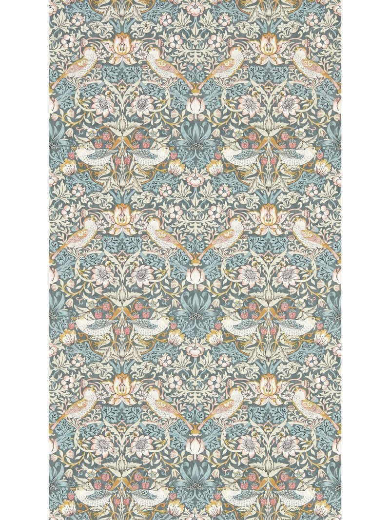 Clarke & Clarke Strawberry Thief wallpaper sample, imported from the UK