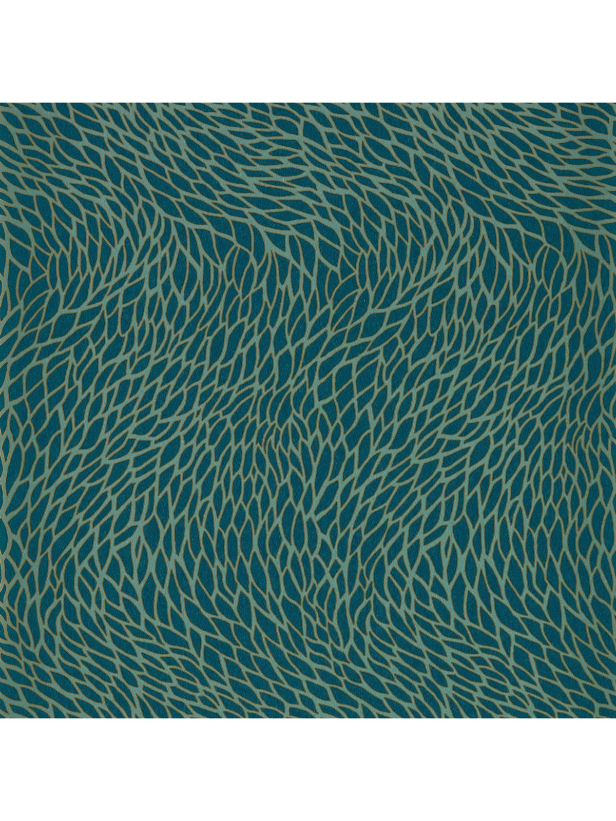 Clarke & Clarke Corallino wallpaper sample teal Lusso - British product
