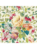 Clarke & Clarke Multi Exotica 2 Bloom wallpaper sample (British brand)