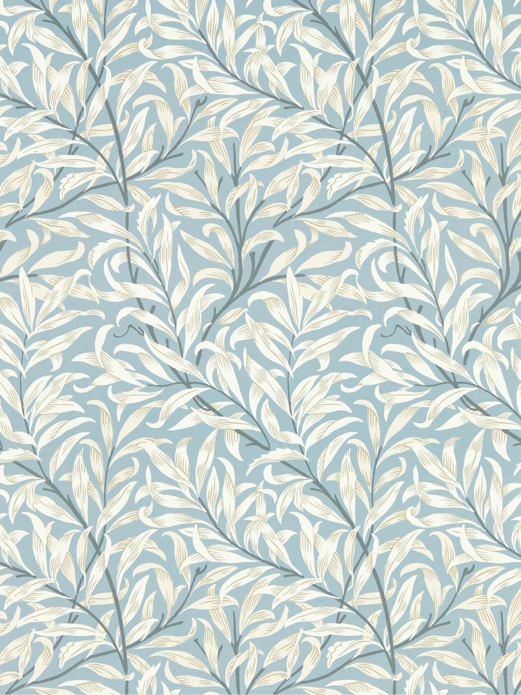 Clarke & Clarke William Morris Willow Boughs wallpaper sample (British brand)