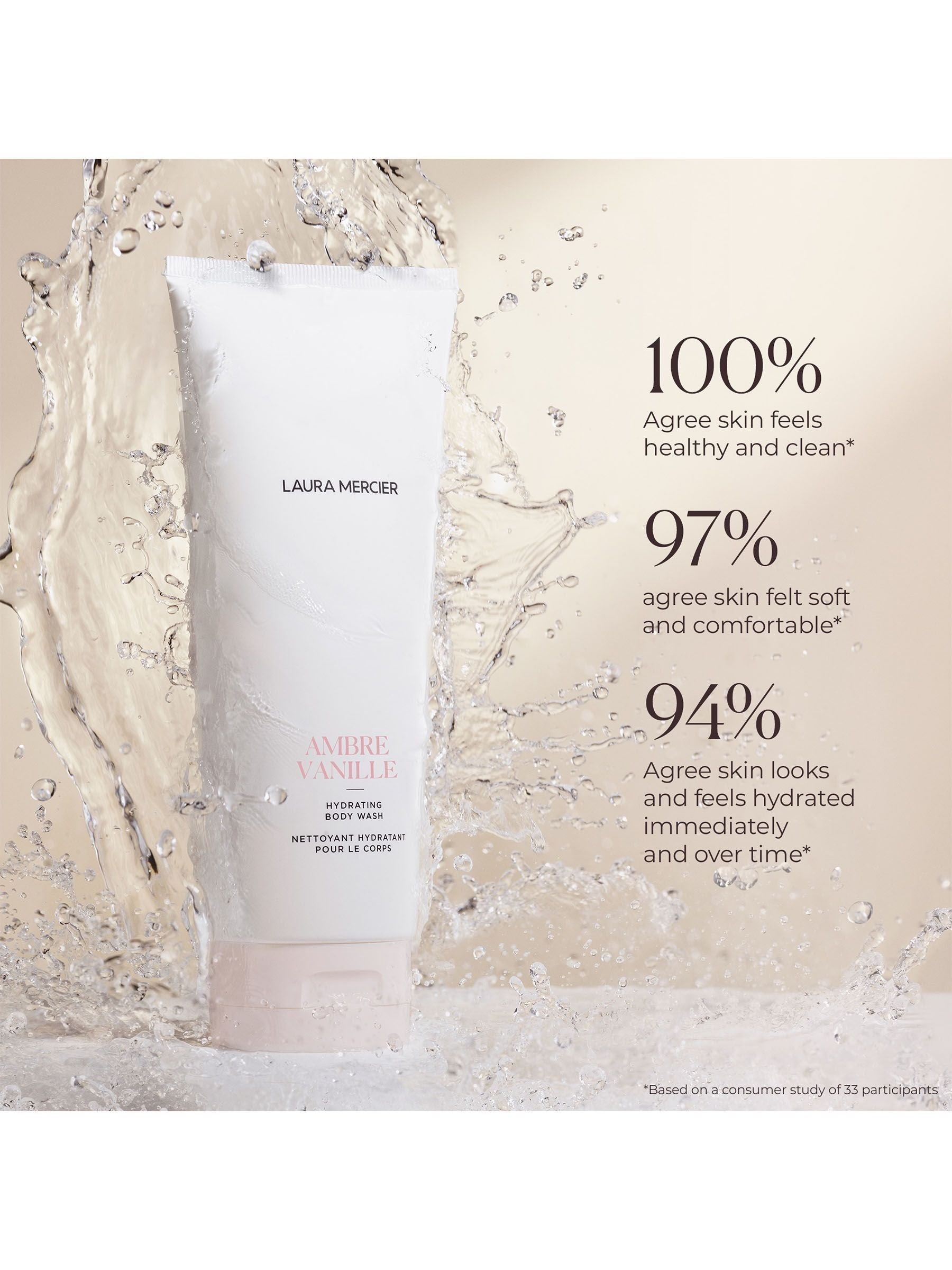 Laura Mercier Ambre Vanille Body Wash, UK version