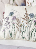 Catherine Lansfield embroidered floral cushion 30x40cm - British product