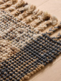 French Connection natural tweed speckle jute rug, UK version