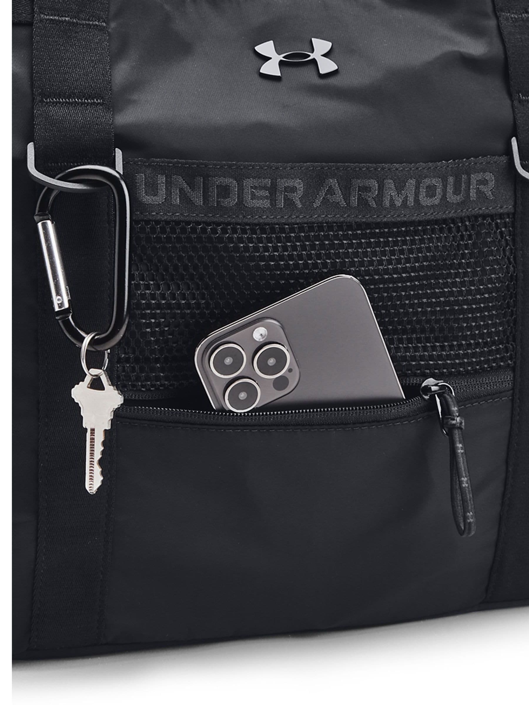 Under Armour Black Chrome Studio training tote bag, imported from the UK