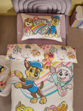 Next pink Paw Patrol duvet cover and pillowcase set Single, imported from the UK