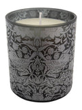 William Morris Black Strawberry Thief citrus scent candle 11cm height (British brand)