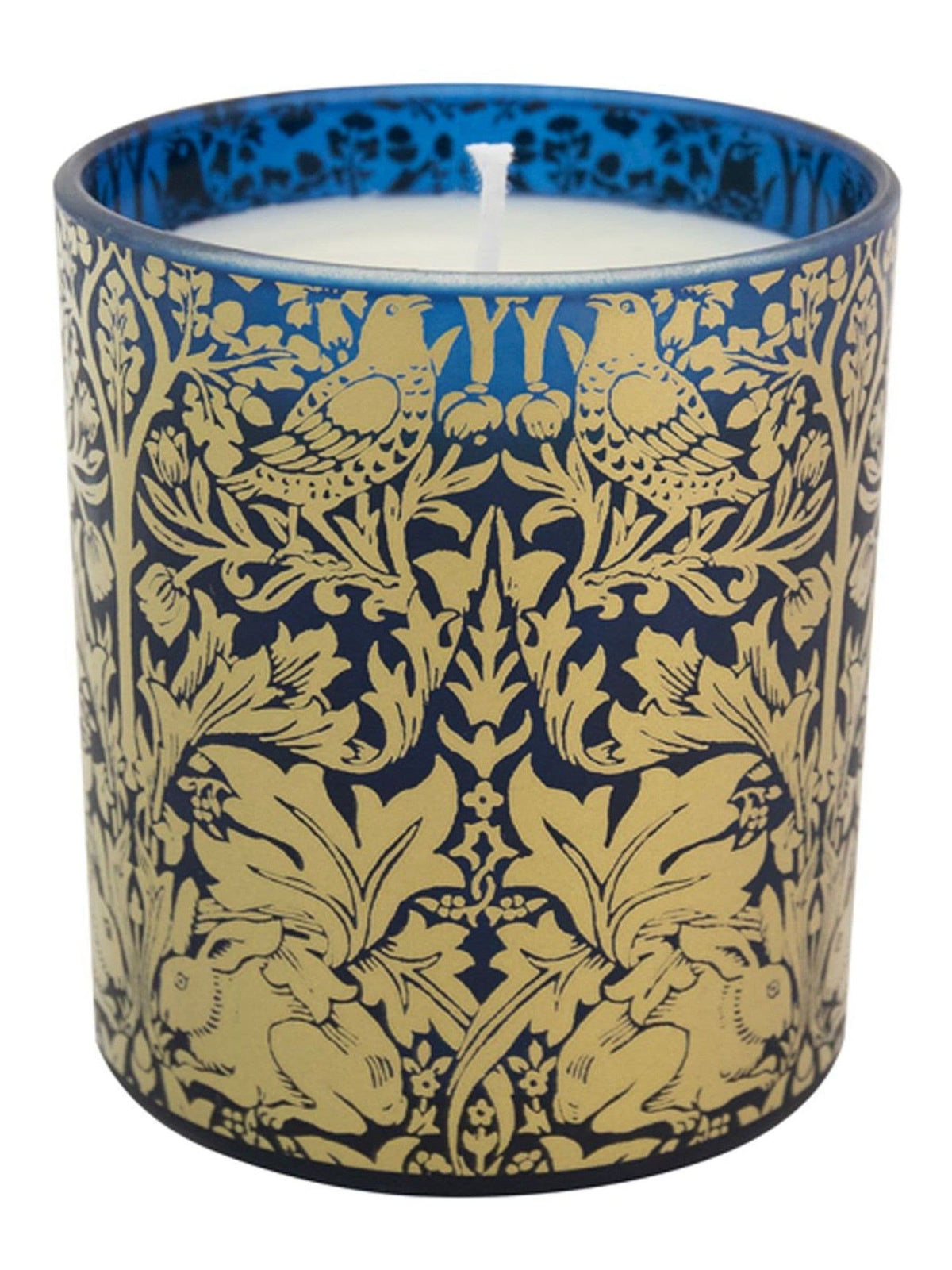 William Morris Gold Brother Rabbit candle 11cm height (British brand)