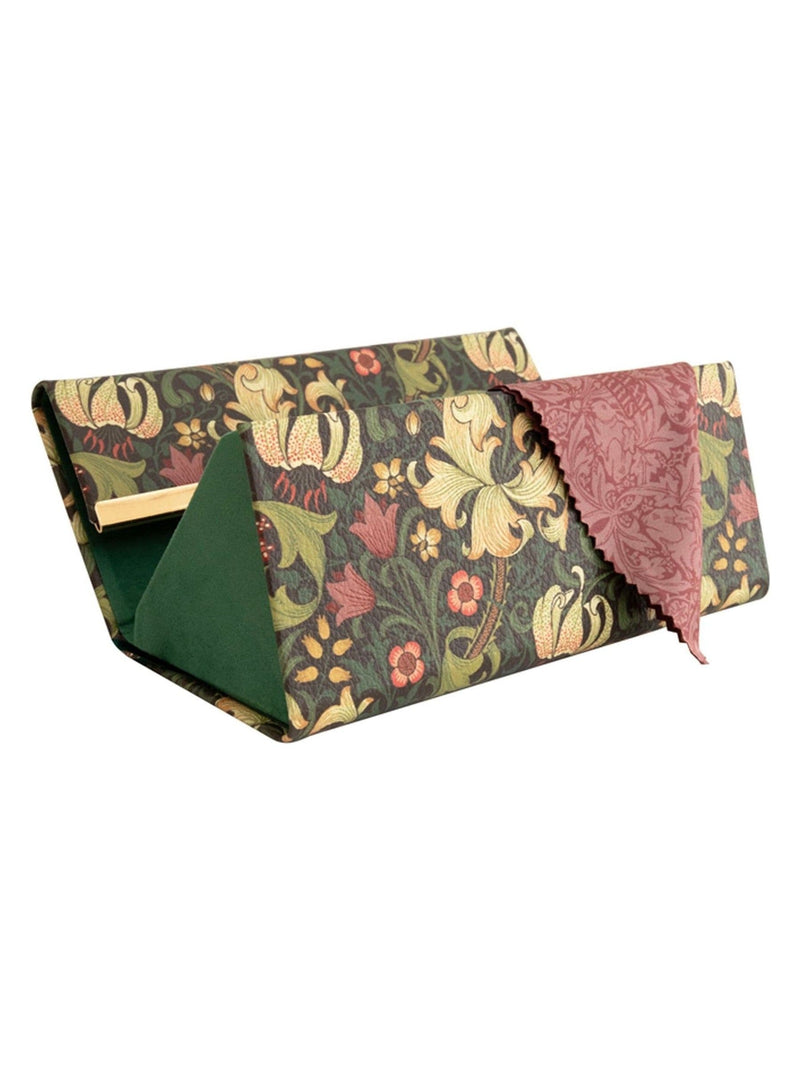 William Morris foldable glasses case Golden Lily - British product