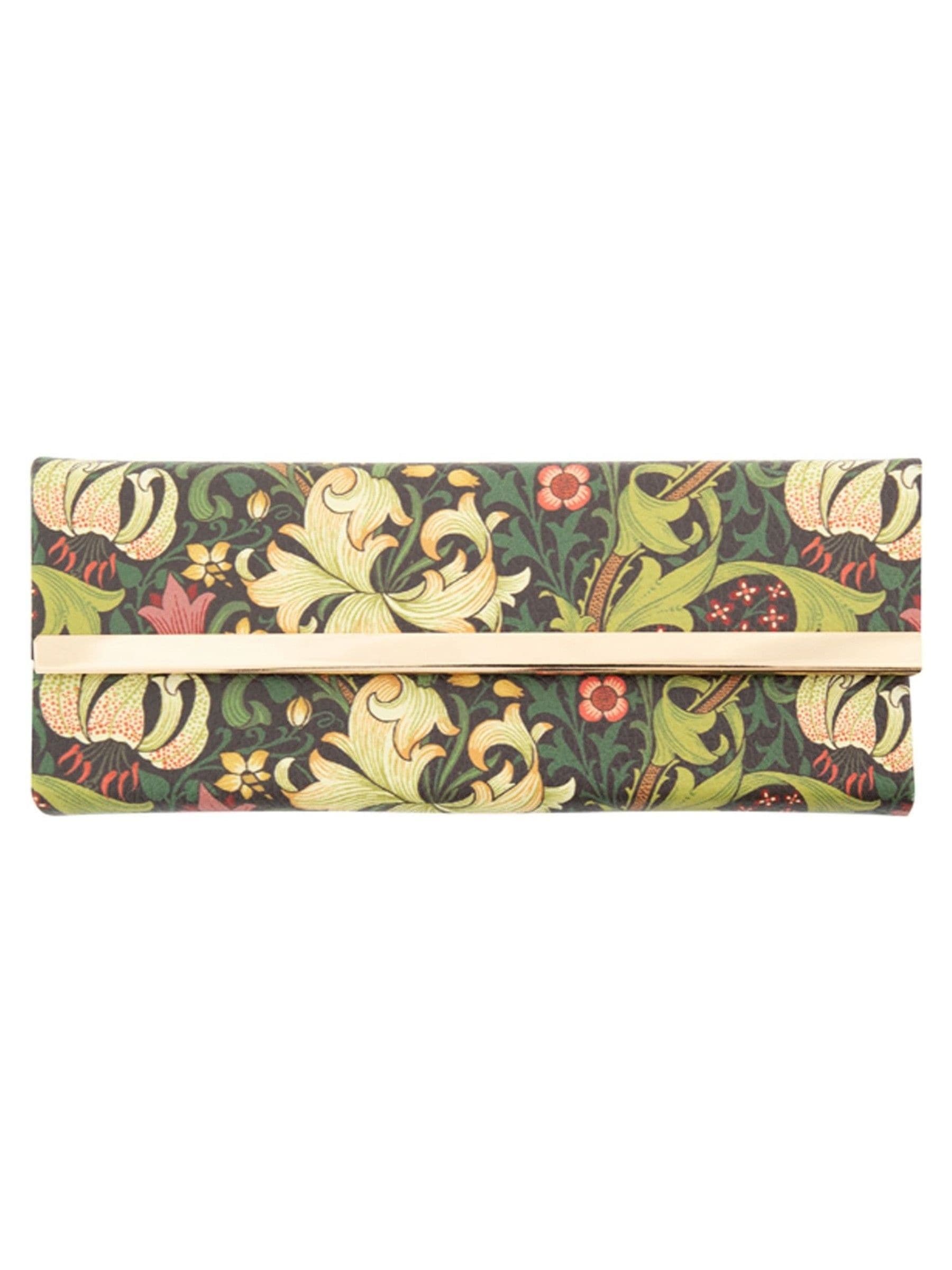 William Morris foldable glasses case Golden Lily - British product