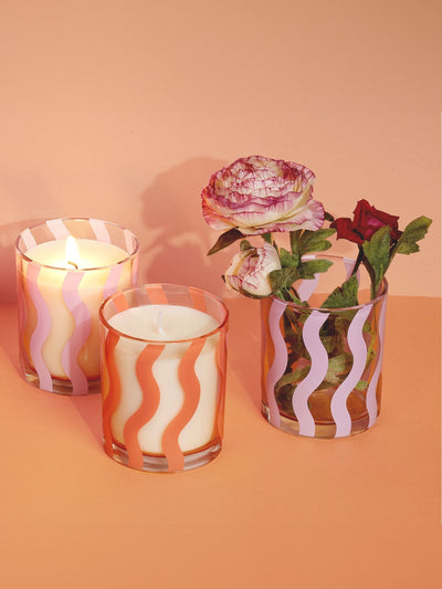 Juego de 2 velas perfumadas color crema de Portico Designs