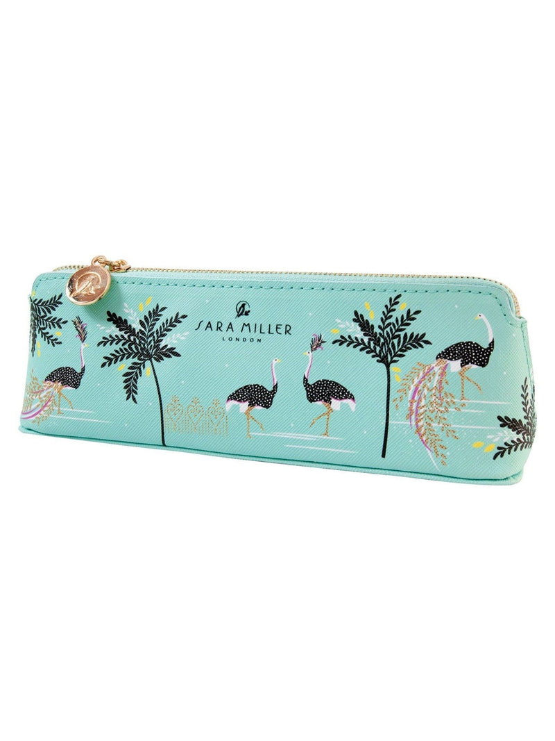 Sara Miller pencil case Savannah Ostrich design, UK version