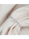 The Diamond Store White 0.57ct Set Tennis Bracelet
