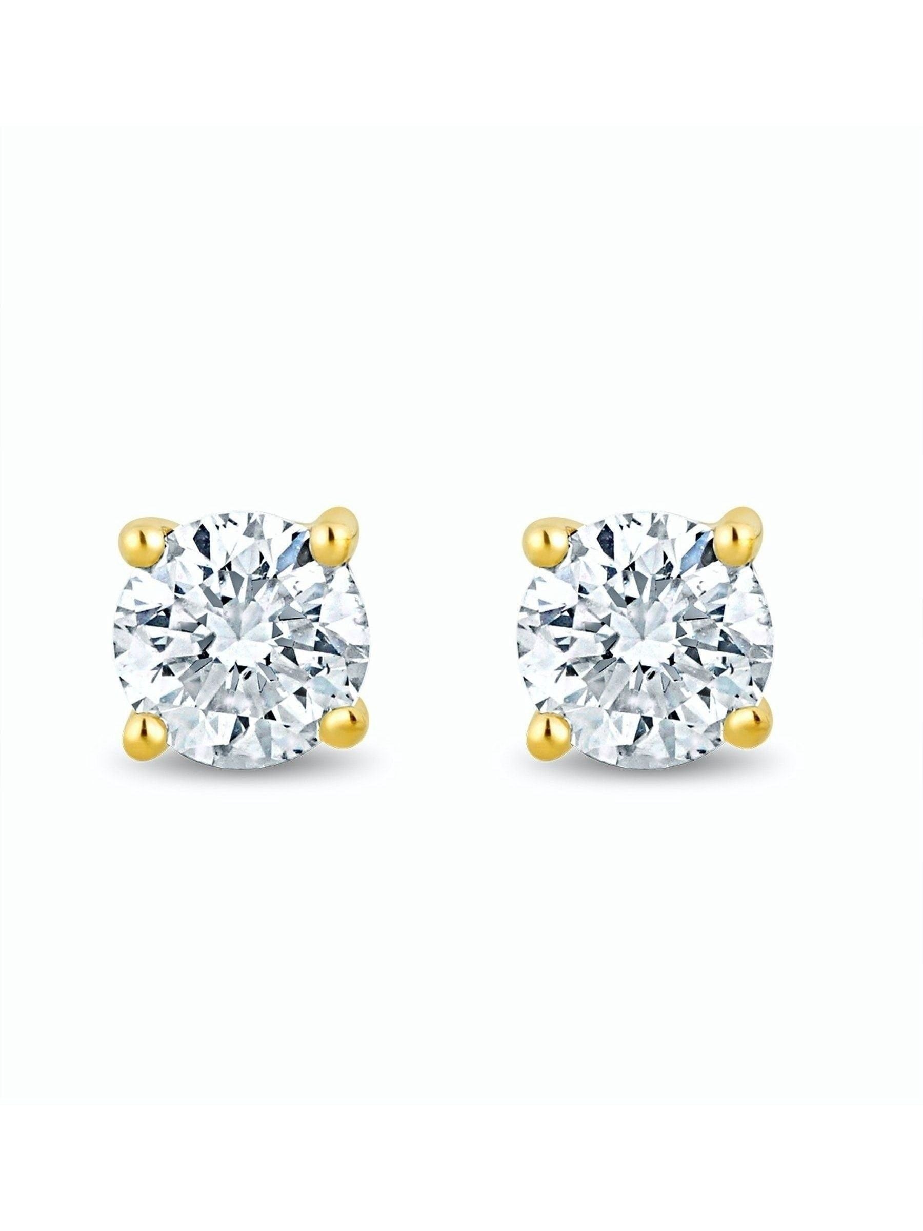 The Diamond Store diamond stud earrings 0.30ct (British brand)