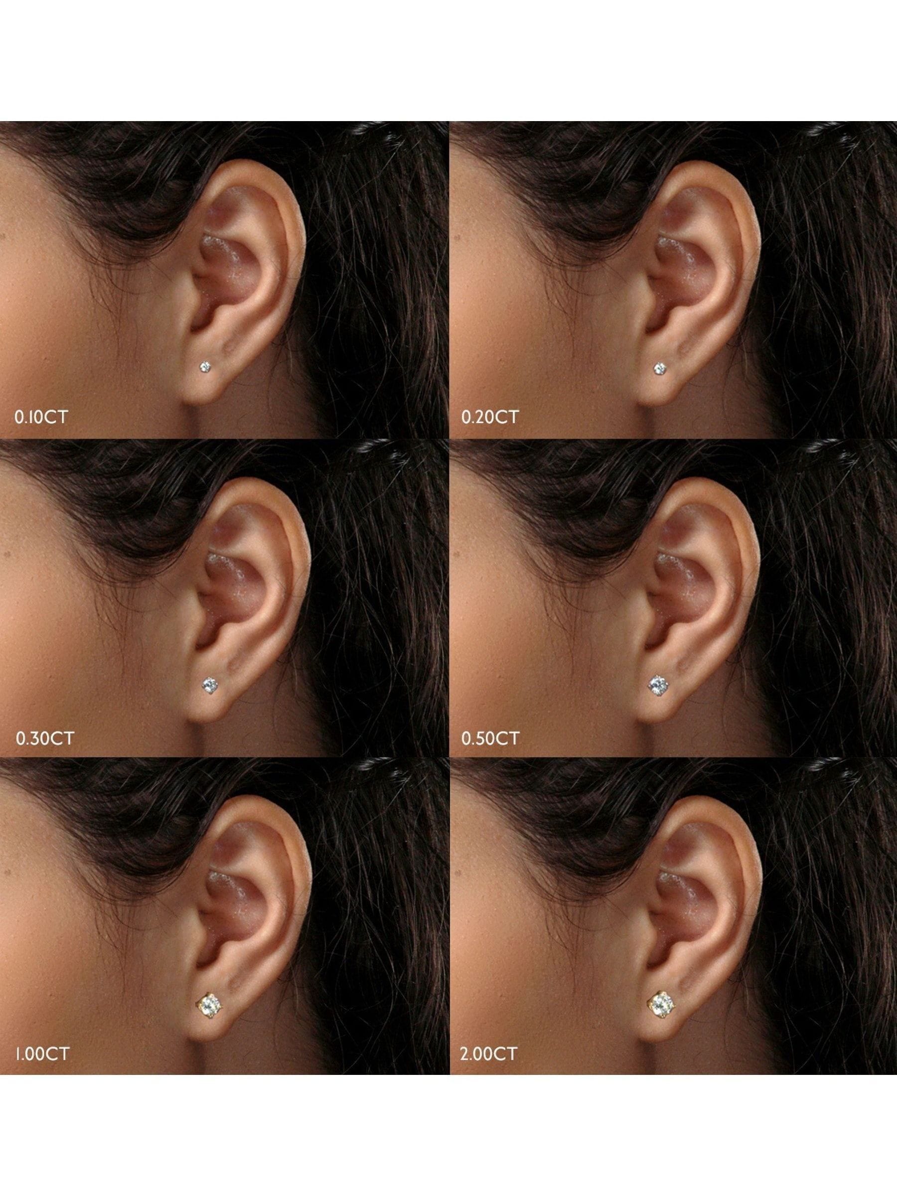 The Diamond Store diamond stud earrings 0.30ct (British brand)