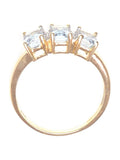 The Diamond Store 1.65ct aquamarine diamond ring (British brand)