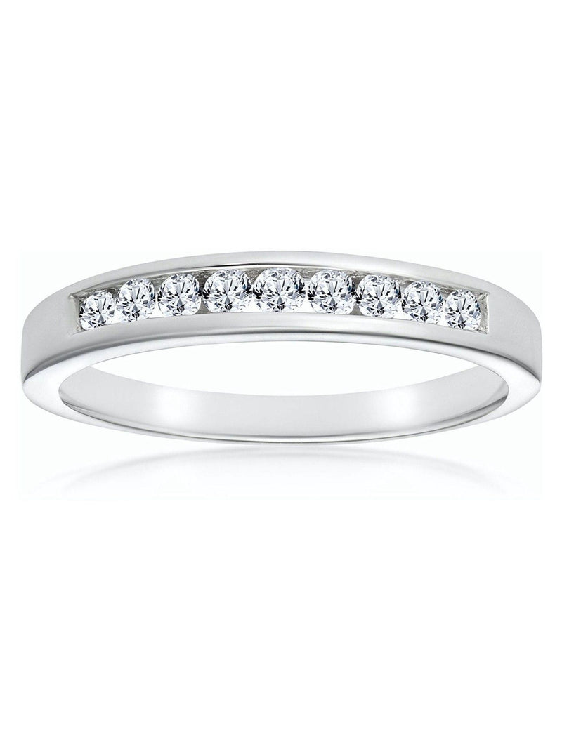 The Diamond Store Rae half eternity ring 0.25ct lab diamond, UK version