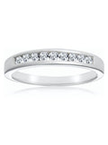 The Diamond Store Rae half eternity ring 0.25ct lab diamond, UK version
