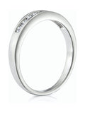 The Diamond Store Rae half eternity ring 0.25ct lab diamond, UK version