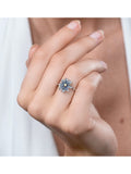 The Diamond Store 9K Gold Sapphire Ring (British brand)