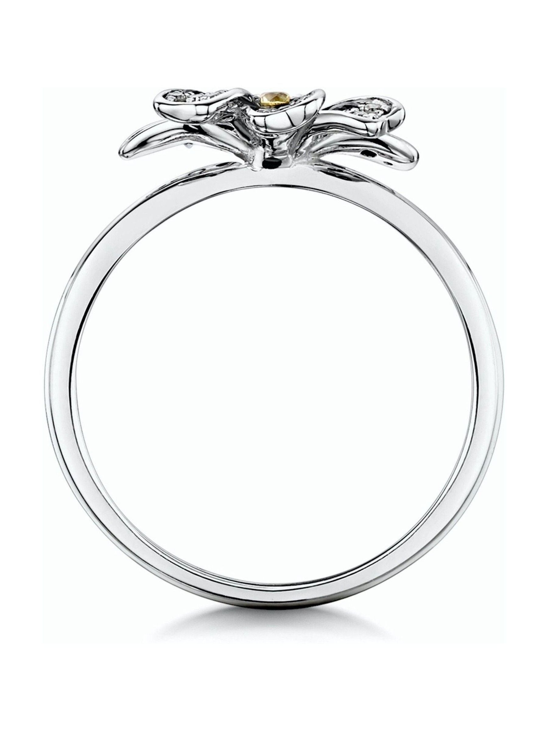 The Diamond Store 9K Gold Sapphire Ring (British brand)