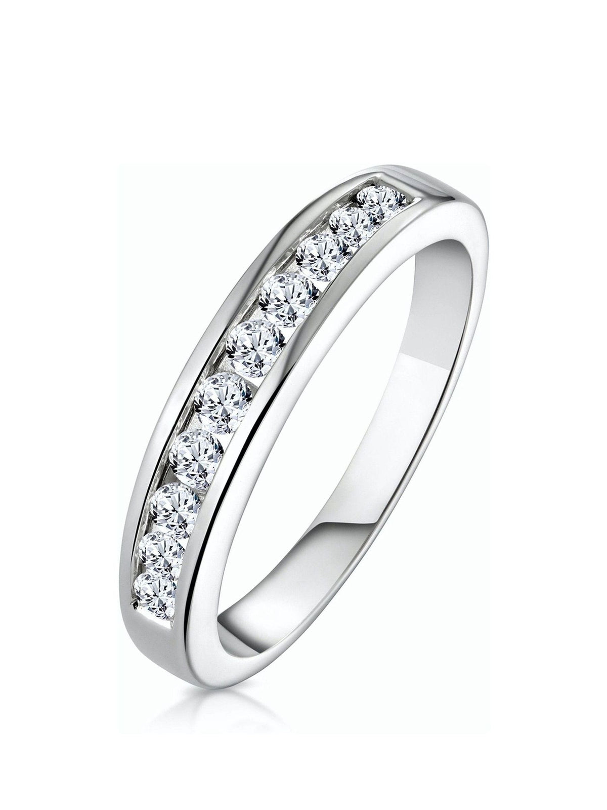 The Diamond Store Rae 0.50CT lab diamond half eternity ring - British product