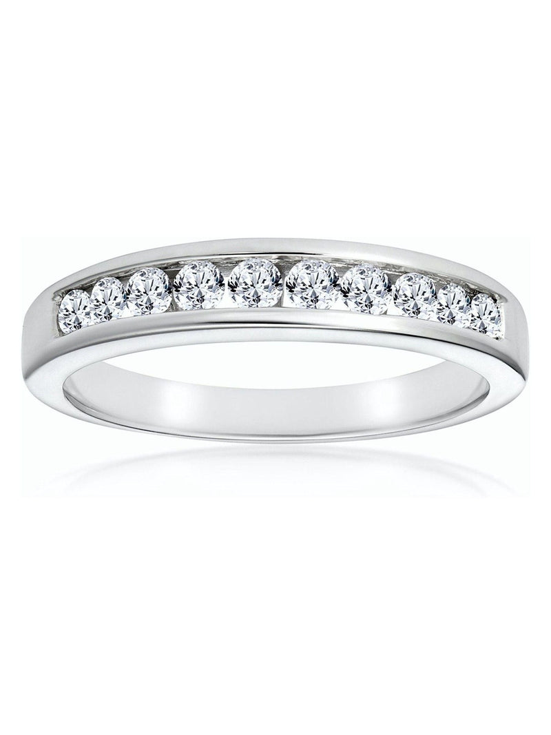 The Diamond Store Rae 0.50CT lab diamond half eternity ring - British product