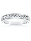 The Diamond Store Rae 0.50CT lab diamond half eternity ring - British product