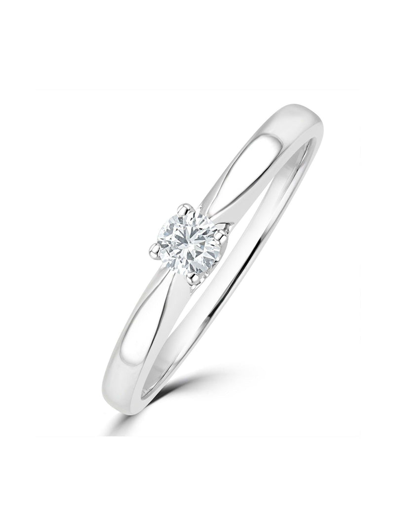 Diamond Store lab diamond engagement ring (British brand)