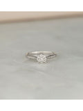 The Diamond Store lab diamond ring 9K yellow gold 0.25ct (British brand)