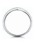 The Diamond Store stellato white gold diamond ring (British brand)