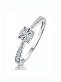The Diamond Store Masami pave set diamond ring 0.20ct (British brand)