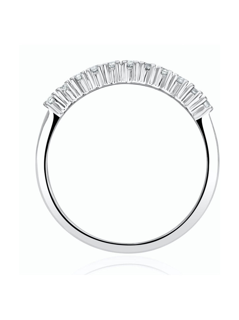 The Diamond Store 0.30ct diamond half eternity ring (British brand)