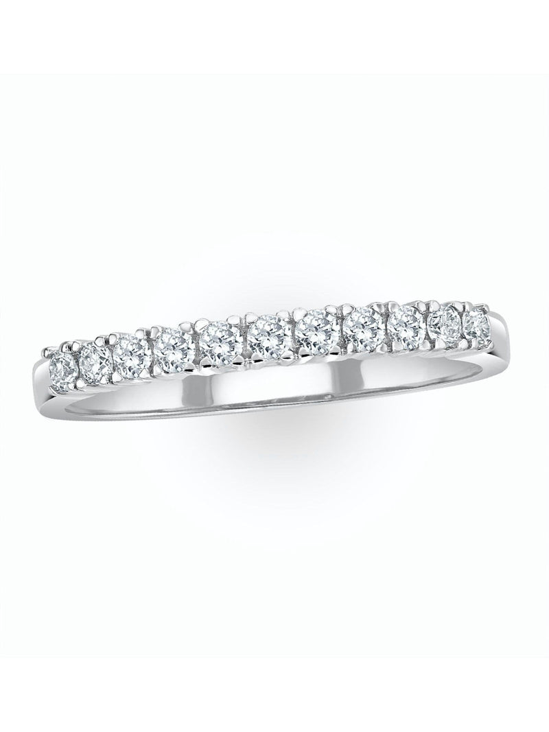 The Diamond Store 0.30ct diamond half eternity ring (British brand)