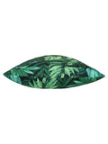Furn green psychedelic jungle outdoor polyester cushion 43cm, UK version