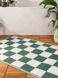 Furn outdoor rug yellow checkerboard 120x180cm (British brand)