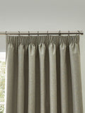 Furn Natural Dawn Textured Blackout Pencil Pleat Curtains